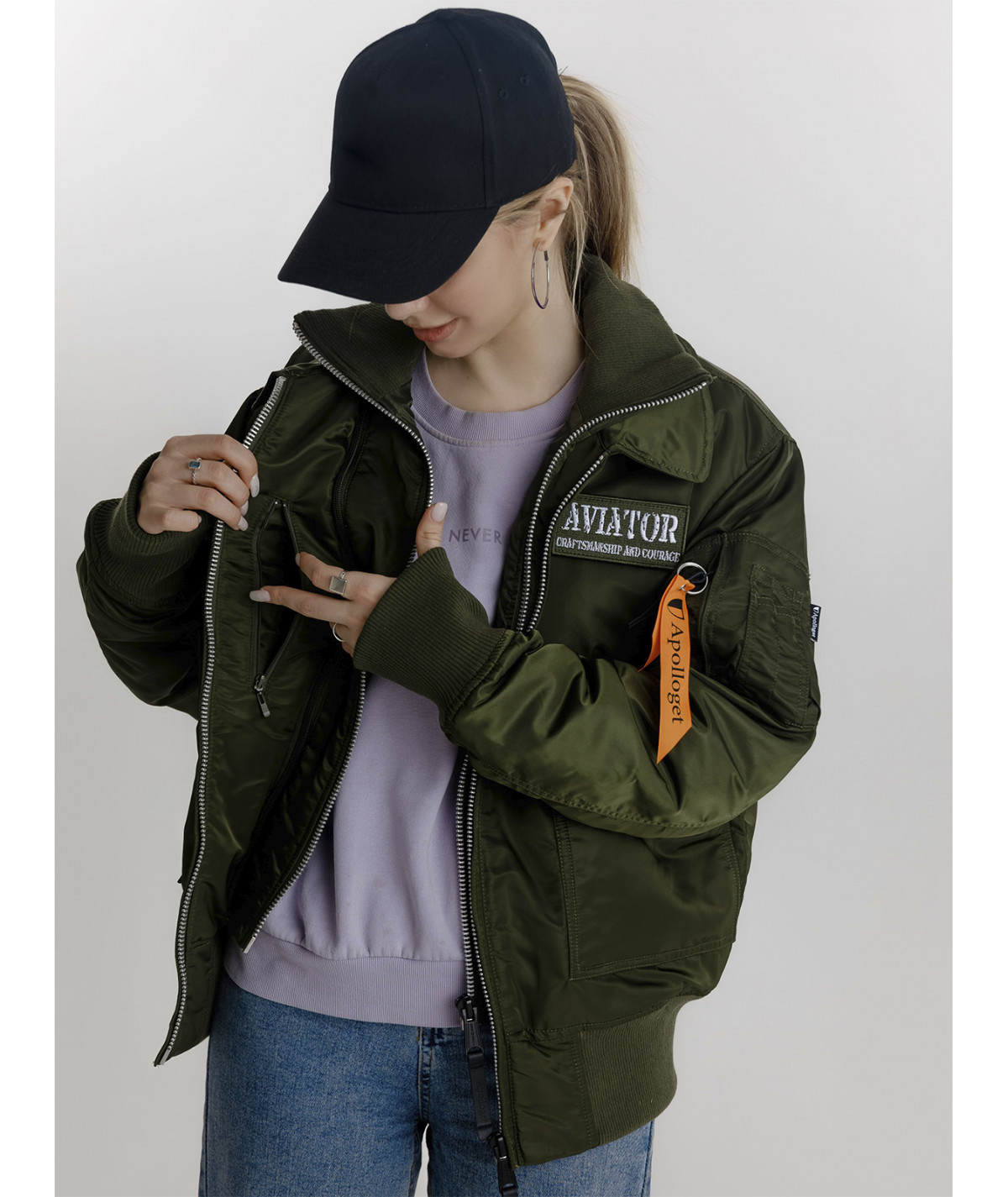 картинка Apolloget AVIATOR Army Green/Army Green от магазинаАполлогет