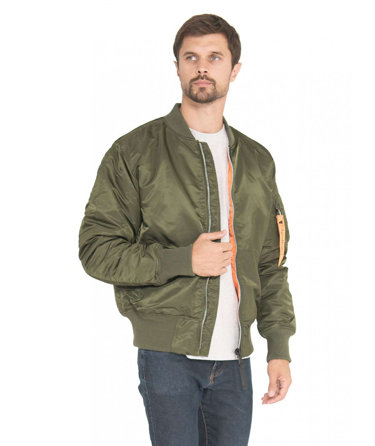 картинка Apolloget B-17 Army Green/Orange от магазинаАполлогет
