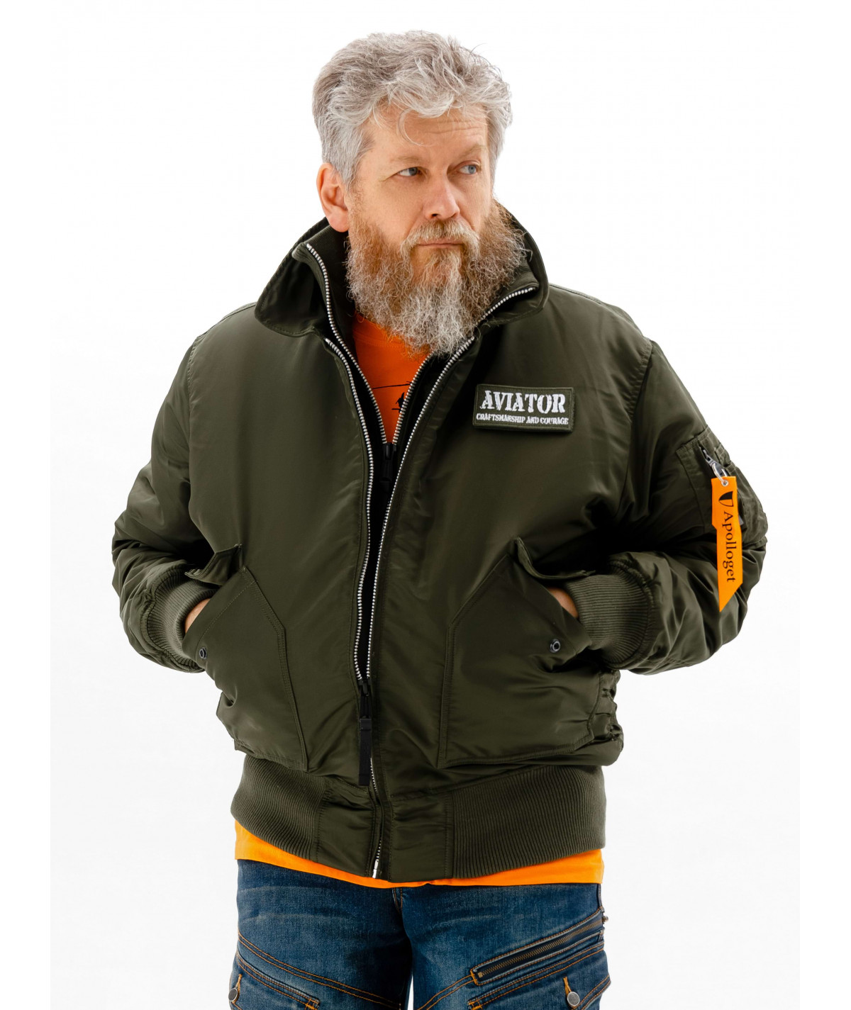 картинка Apolloget AVIATOR Army Green/Army Green от магазинаАполлогет