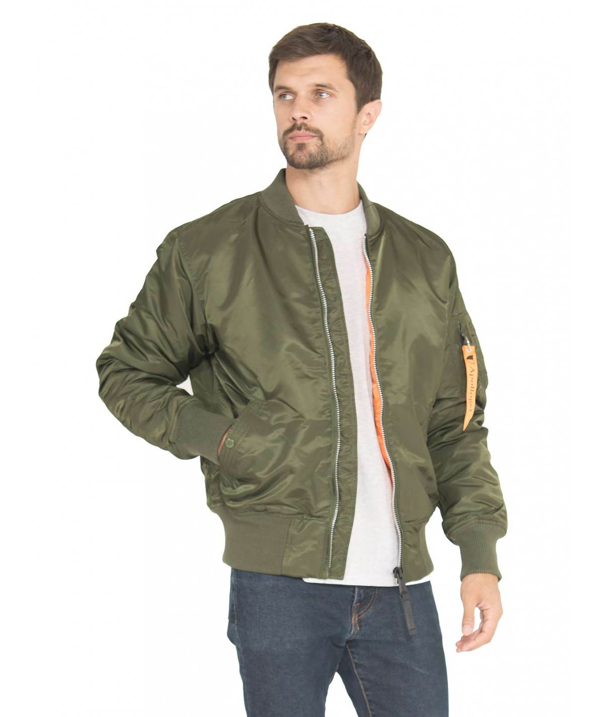 картинка Apolloget B-17 Army Green/Orange от магазинаАполлогет
