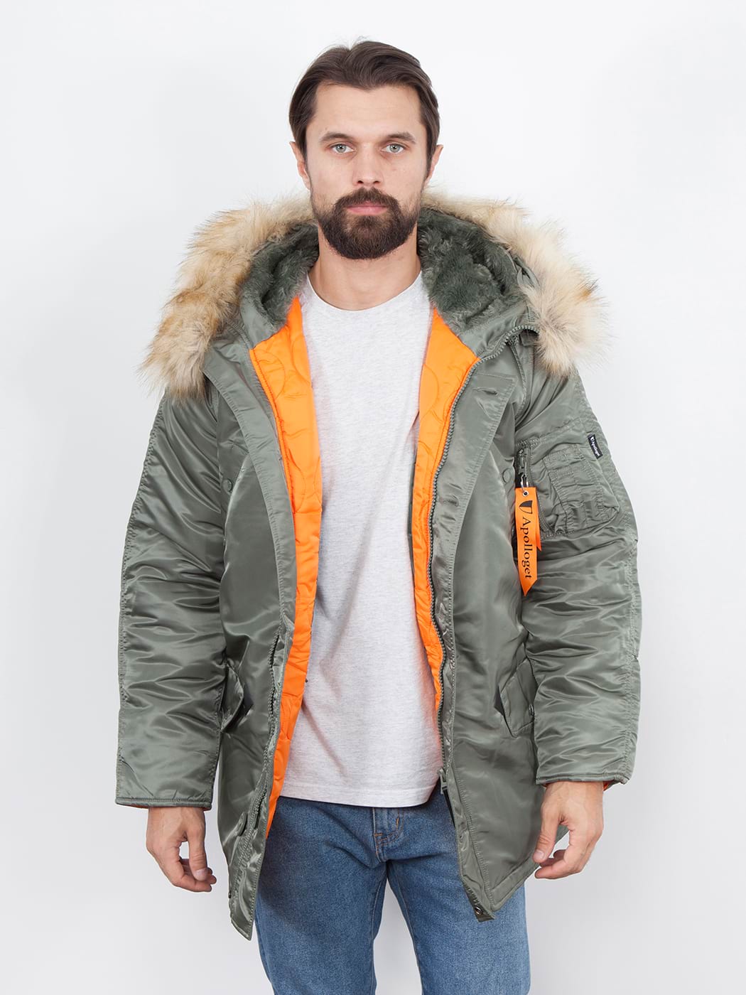 картинка Apolloget HUSKY II Olive/Orange от магазинаАполлогет