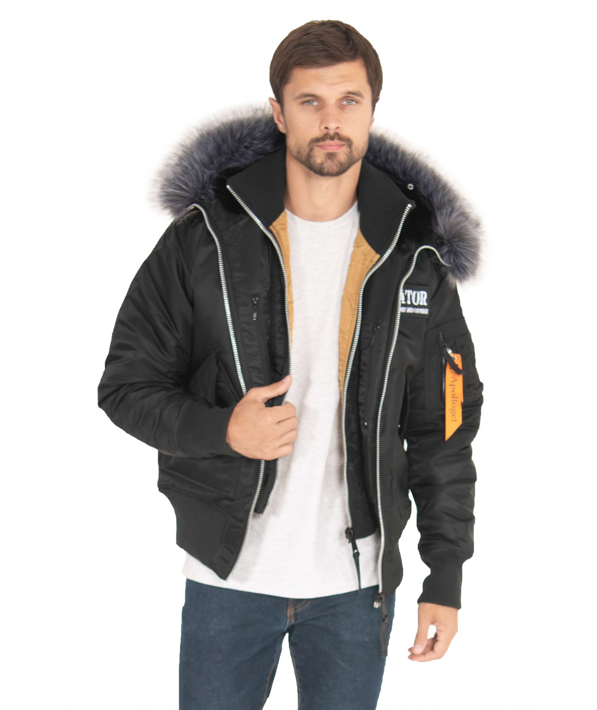 картинка Apolloget AVIATOR HD Black/Cinnamon от магазинаАполлогет