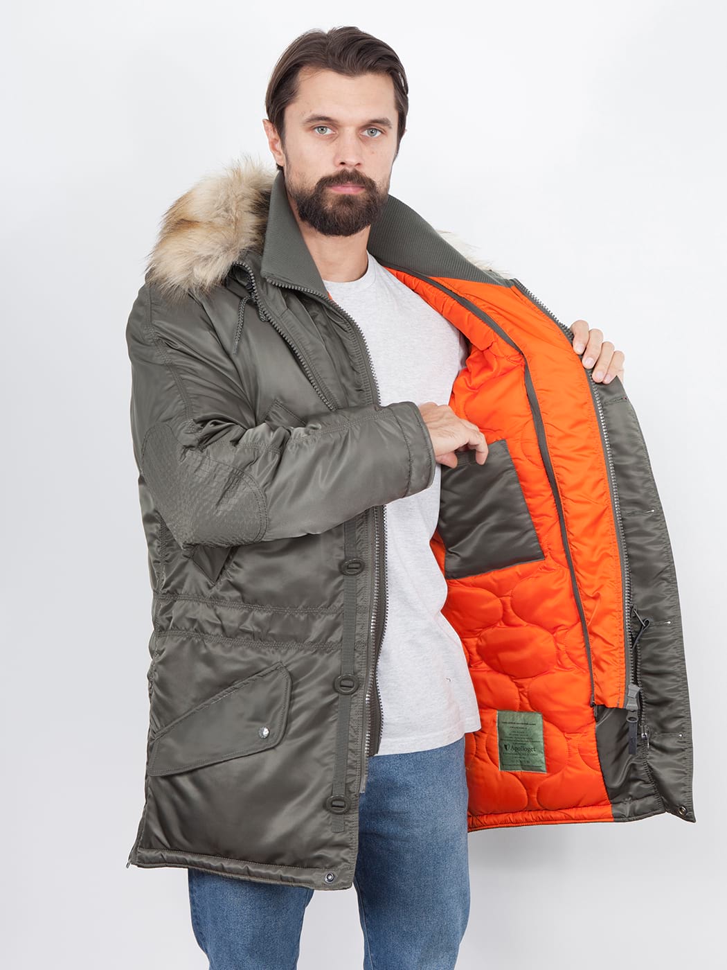картинка Apolloget EVEREST Grey/Tomato от магазинаАполлогет