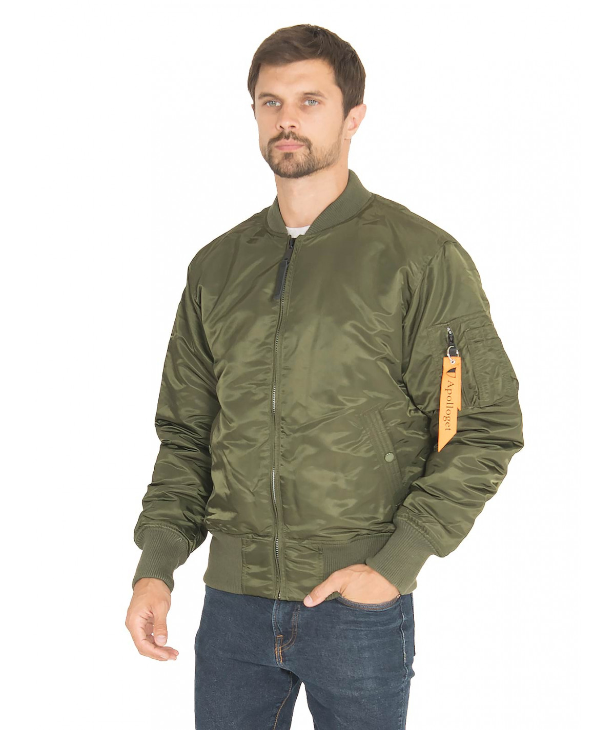 картинка Apolloget B-17 Army Green/Orange от магазинаАполлогет